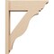 Ekena Millwork 8-in W x 26-in D x 32-in H Funston Trad Rough Cedar Woodgrain TimberThane Outlooker, Primed Tan OUTUR080X26X32FST04RCPR - alternate 6